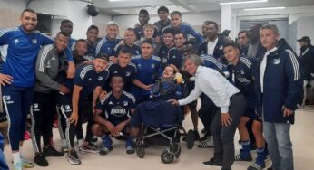 Colombia – Nel suo ultimo giorno di vita esprime il desiderio di incontrare la squadra per cui fa il tifo: sogno realizzato