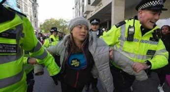 Arrestata a Londra l’attivista per il clima Greta Thunberg